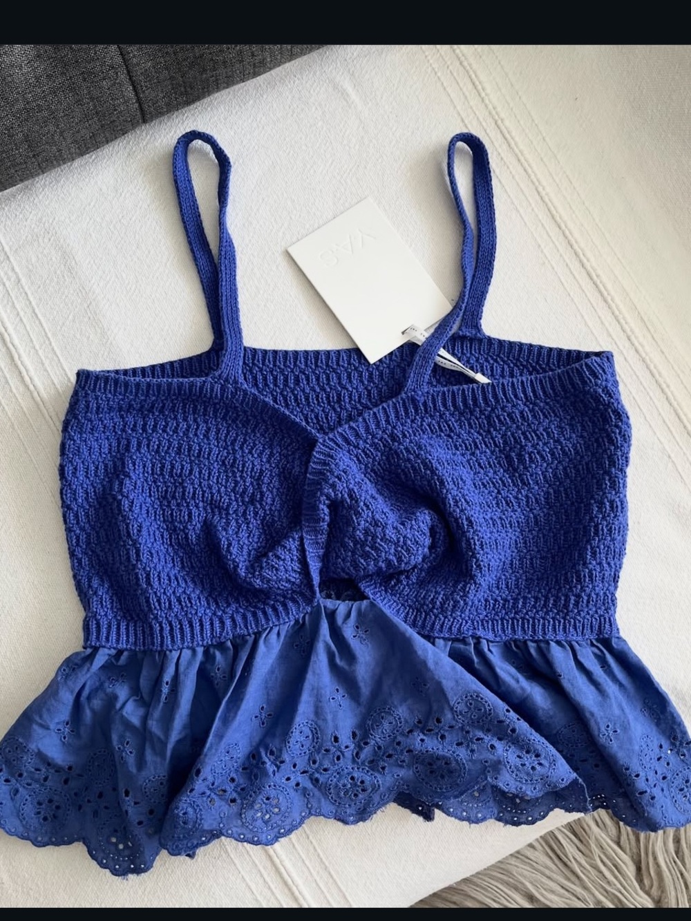NEW❣️Simon’s Y.A.S boho knit summer top